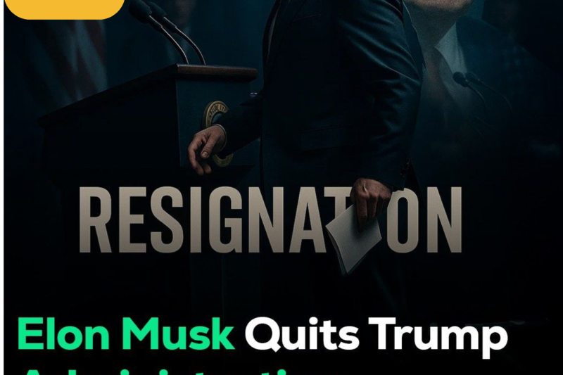 Billionaire Tesla CEO Elon Musk Steps Down from Trump Administration After Controversial Tenure