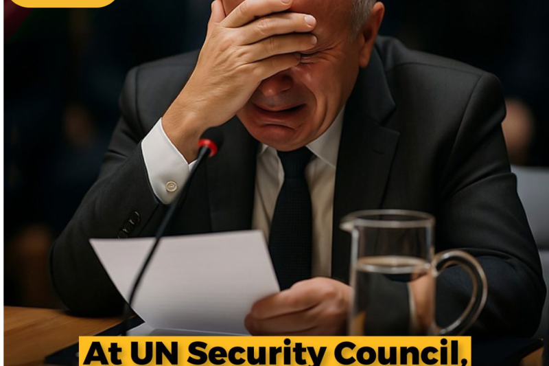 At UN Security Council, Palestinian Ambassador Weeps Over Gaza’s Children