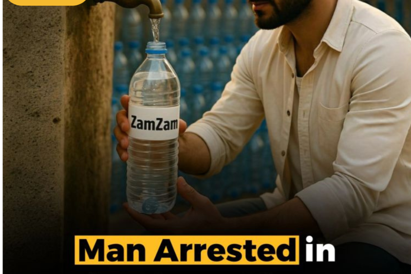 Man Arrested in Sharjah for Selling Regular Tank Water as Zamzam Water at High Prices