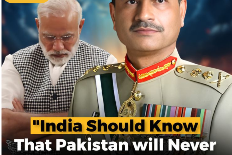 Field Marshal Syed Asim Munir Reaffirms Pakistan’s Unwavering Stance on Kashmir
