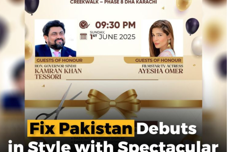 Fix Pakistan to Launch Grand Event in June at DHA Karachi