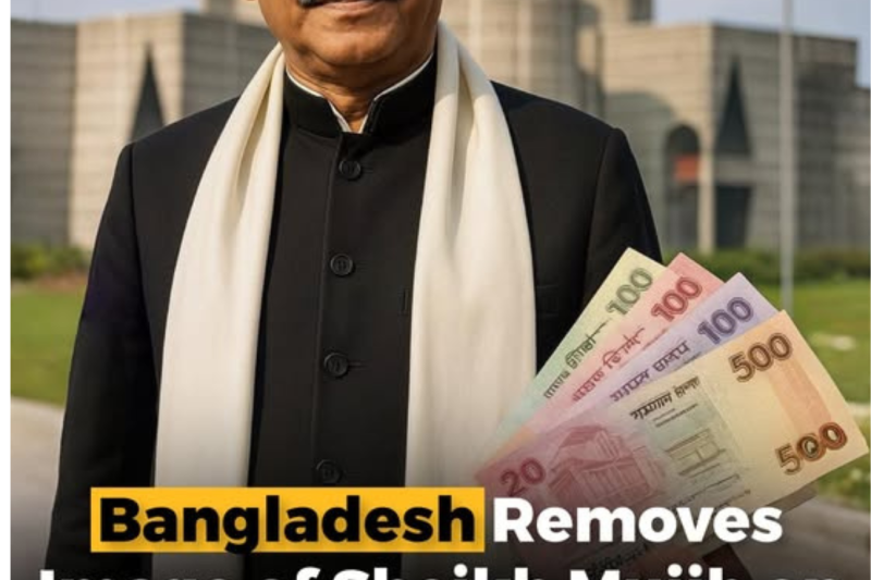 Bangladesh Removes Image of Sheikh Mujib on Currency Notes
