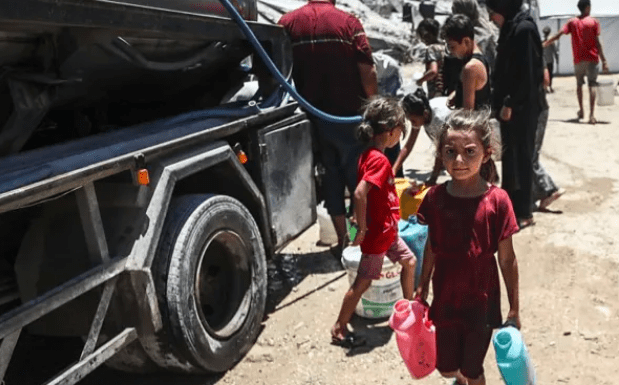 Israeli defence minister plans to move Gaza’s population to camp in Rafah